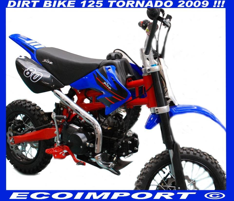 DIRT BIKE 125cc TORNADO Modele 2009