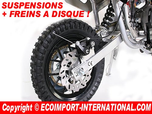 SUSPENSIONS FREINS A DISQUE MINI MOTO CROSS 2009
