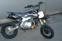dirt bike 125 cc cadre aluminium perimetrique