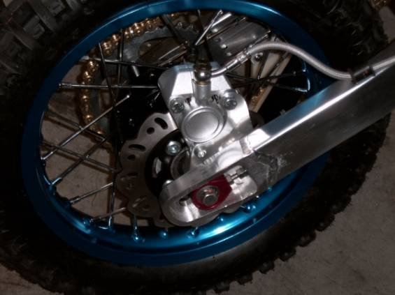 Frein à disque arrière en fleur