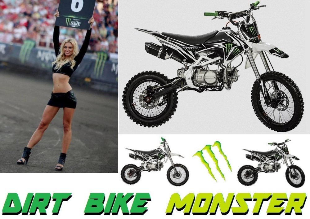 monster moto cross dirt bike pas cher