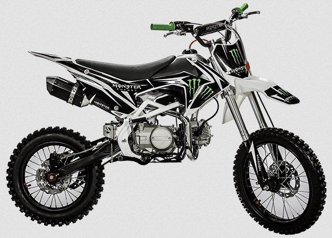 moto cross monster dirt bike 140cc pas chere