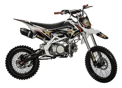 dirt bike pit rockstar 140cc grande roue pas cher