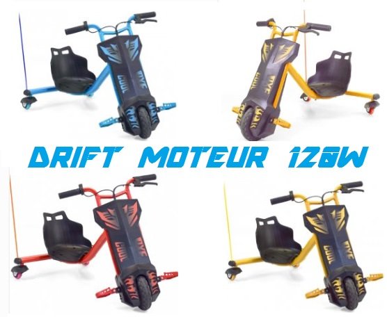 drift moteur 120w electrique 360