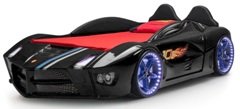 lit voiture noir garcon neo f1 pas cher