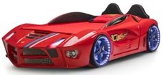 lit voiture rouge garcon neo f1 pas cher