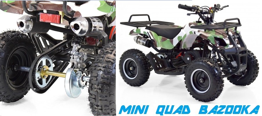 mini quad bazooka pocket enfant de luxe