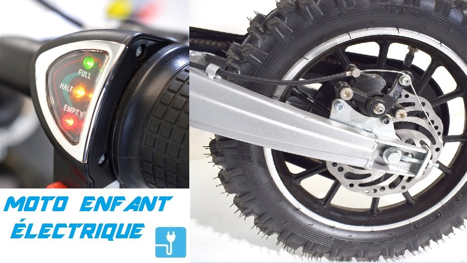 moto enfant electrique 500w pas cher
