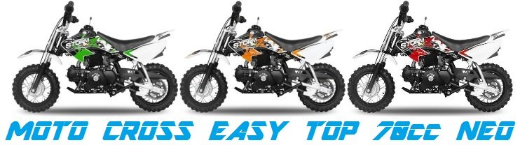 vente moto cross easy top 70cc neo