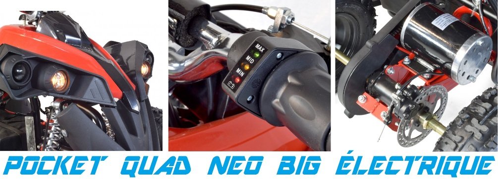 vente pocket quad neo big electrique pas cher