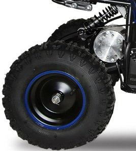 pocket quad hummer electrique pneus gonflables