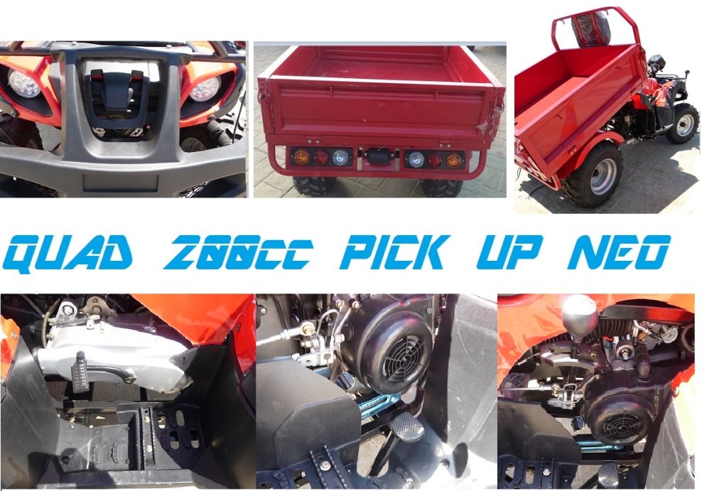 quad 200cc pick up neo pas cher