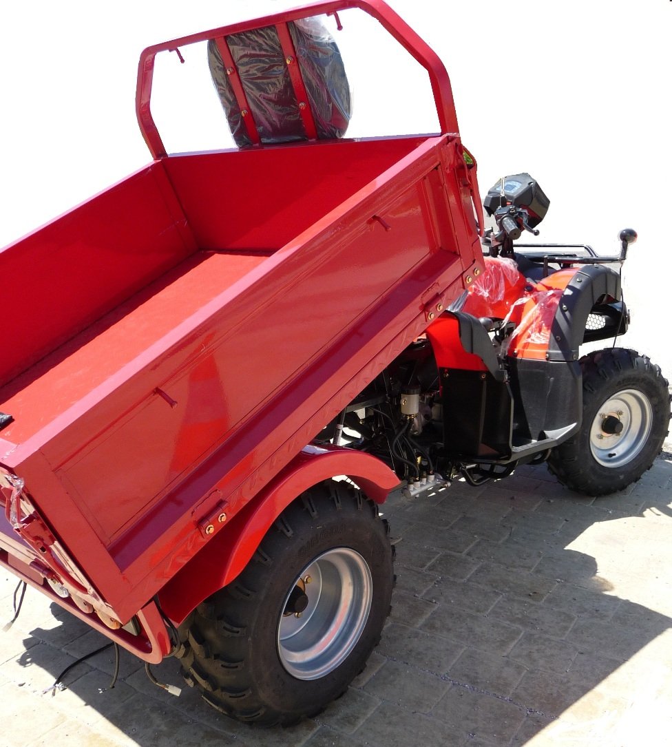 quad neuf utilitaire agricole avec benne pick up neo