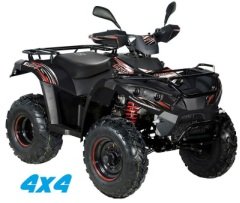 quad 4x4 300cc tout terrain homologue hyper road