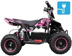 pocket quad enfant electrique 800w pas cher fille rose