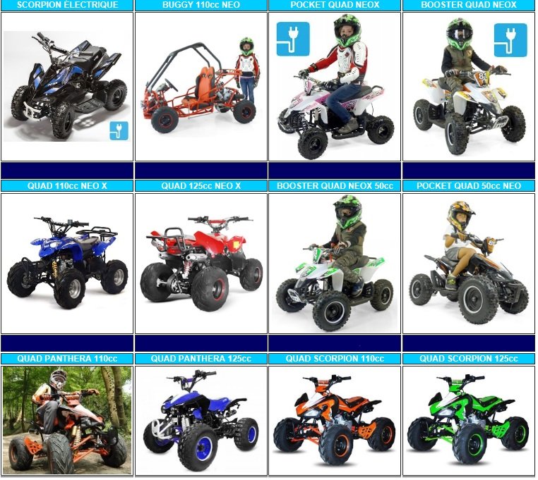 quad enfant pas cher