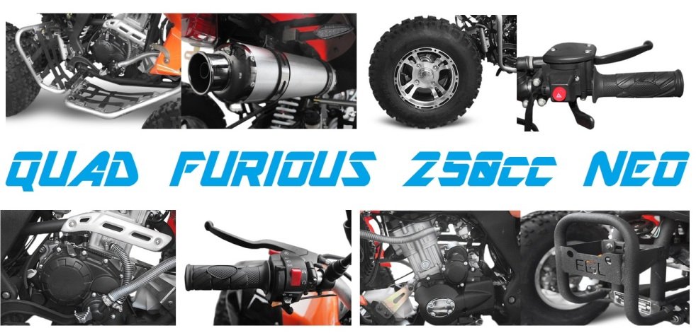 quad furious 250cc neo refroidissement liquide