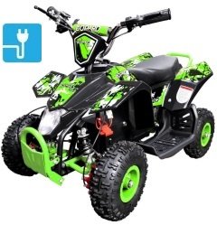 quad enfant electrique leopard 800w pas cher