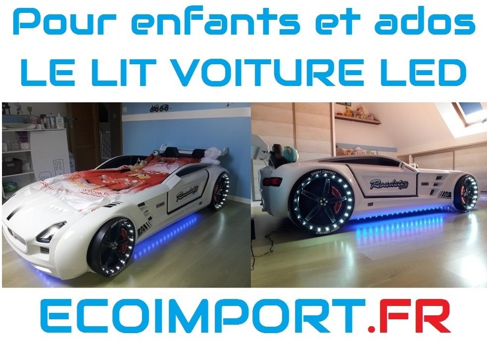 lit voiture led idee cadeau enfant ado