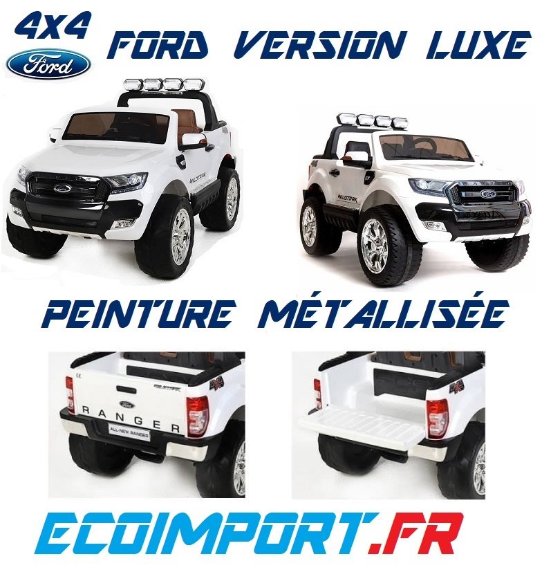 voiture enfant electrique 4x4 ford luxe 2 places xxl