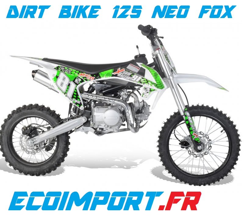 dirt bike 125cc mx neo fox moto cross pour ado