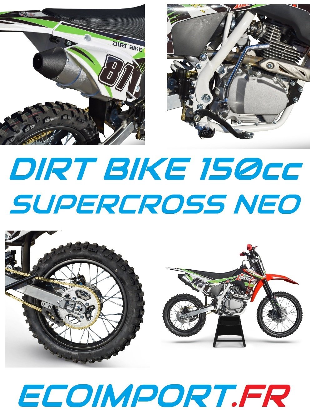 pit bike supercross 150cc neo moto cross