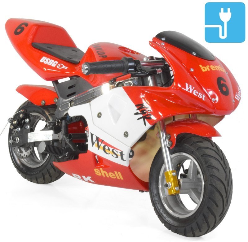 moto enfant electrique pocket course pas chere