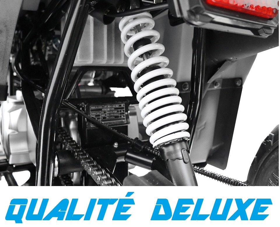 quad 125 cm3 deluxe semi automatique