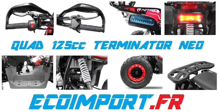 achat quad 125cc terminator neo