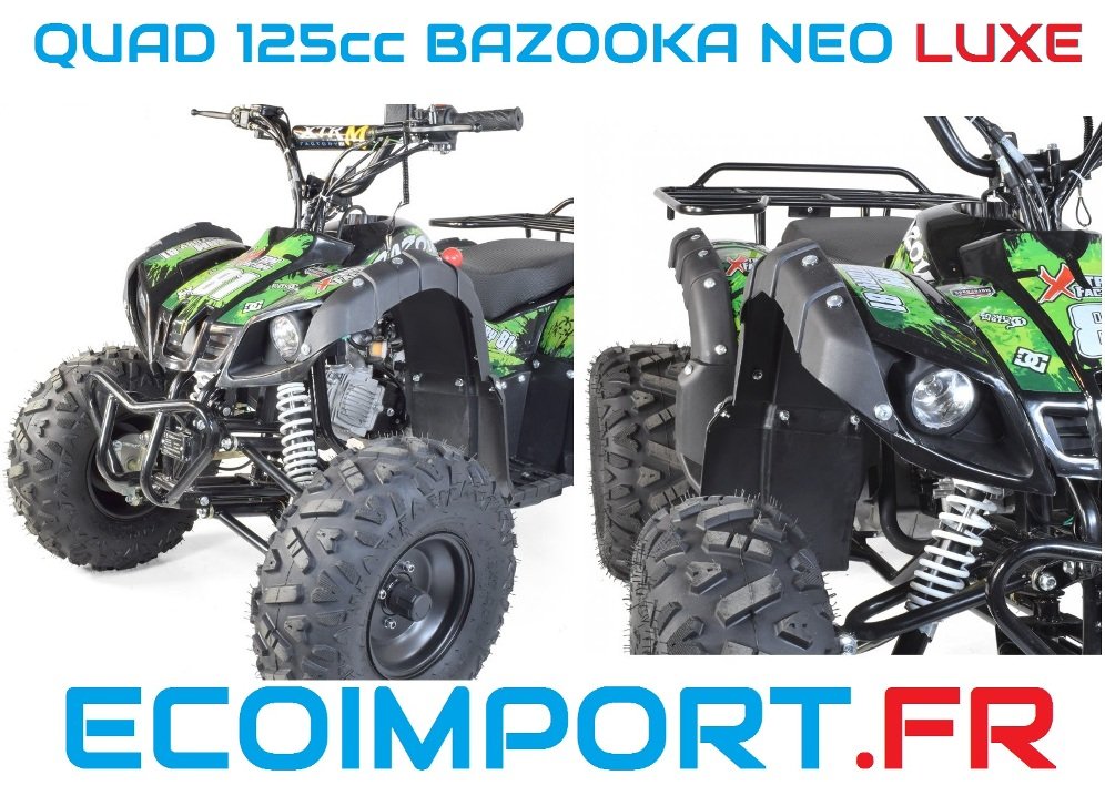 quad ado 125 bazooka luxe neuf pas cher