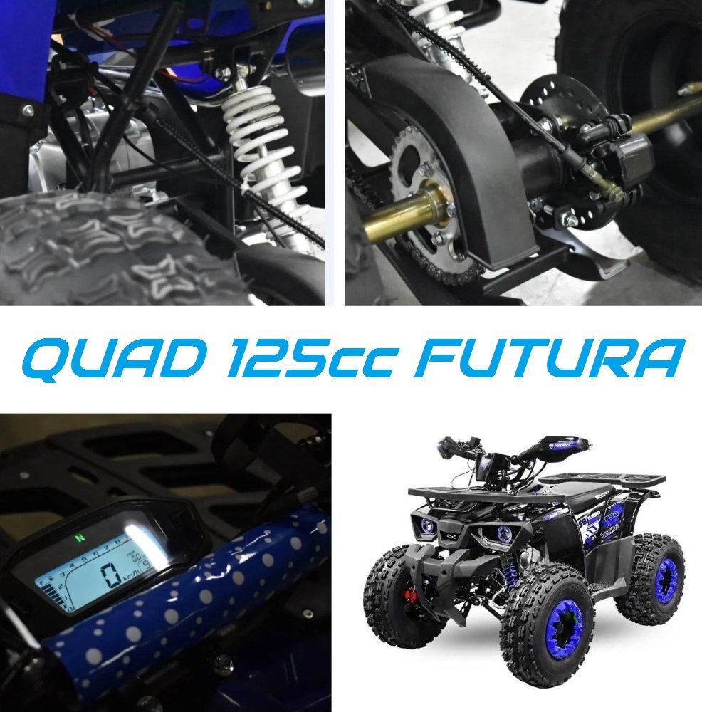 quad futura 125cc neuf avec marche arriere compteur digital