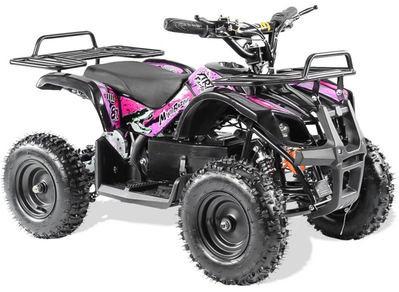 pocket quad hummer neo new electrique rose pour fille