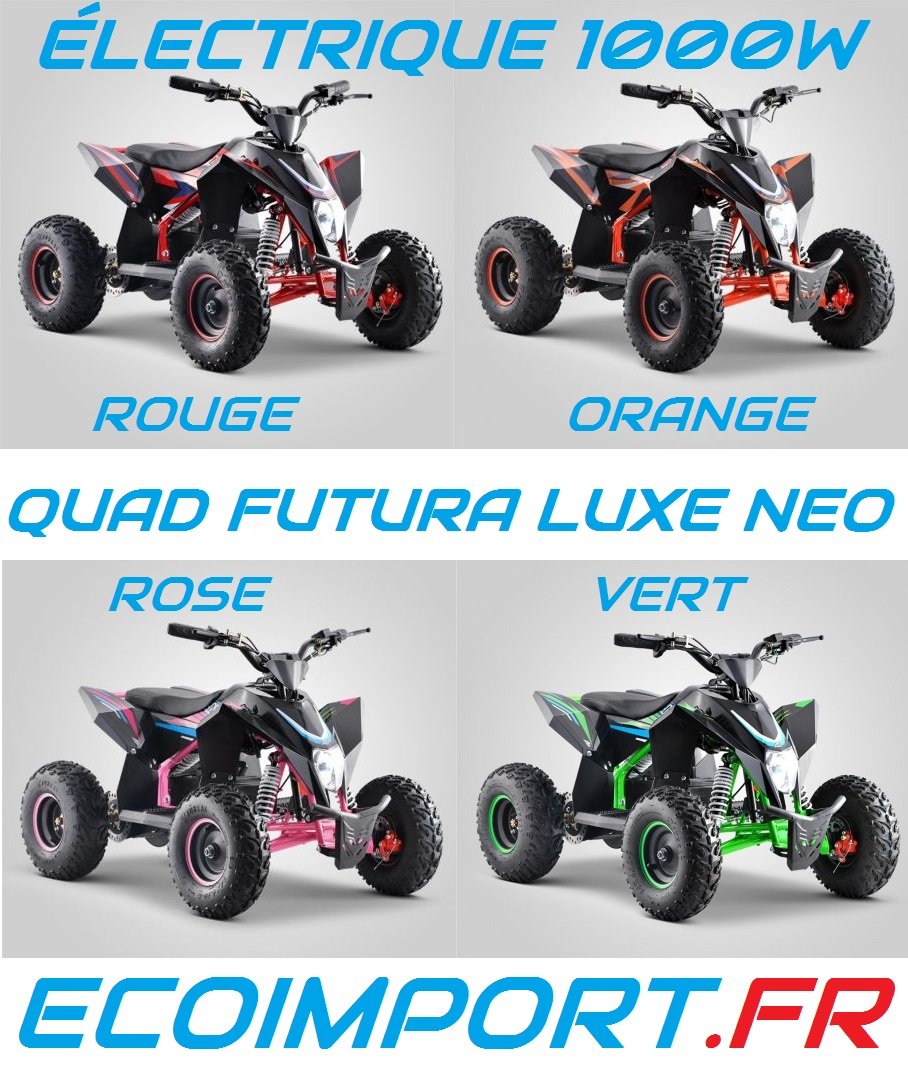 mini quad electrique enfant futura 1000w pas cher