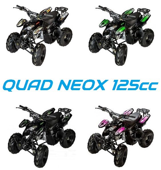 quad 125cc neo razor nouveau modele pour enfants ados