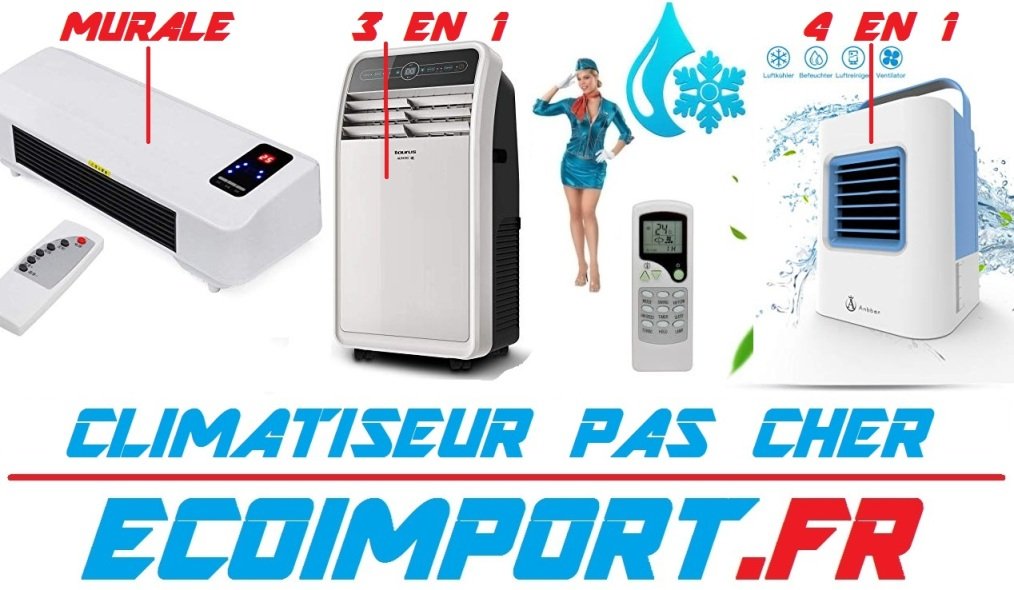 climatiseur murale 3 4 en 1 climatisation pas cher