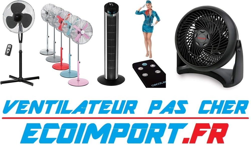 acheter un ventilateur pas cher