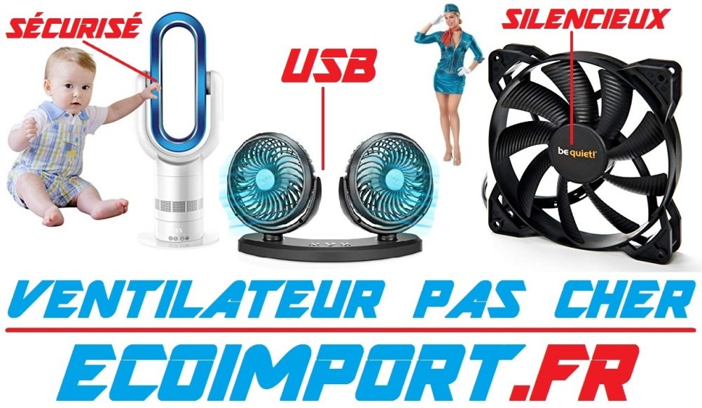 ventilateur usb enfant silencieux pas cher