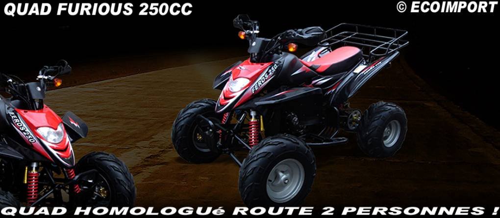 QUAD FURIOUS 250CC