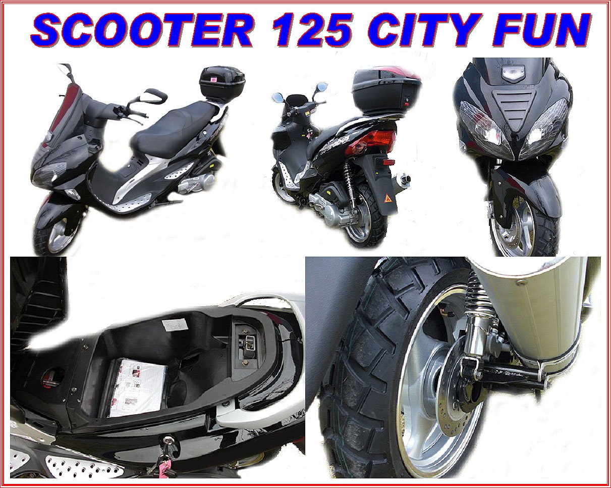 Scooter 125 city fun pas cher
