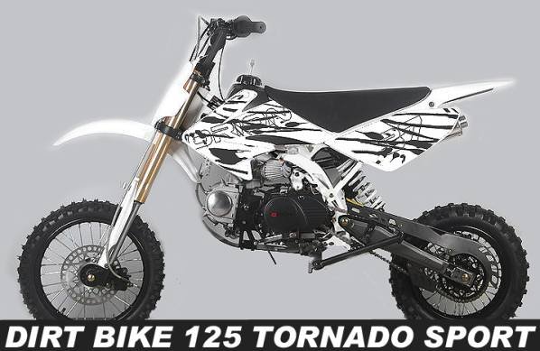 Dirt bike 125 tornado sport pas cher