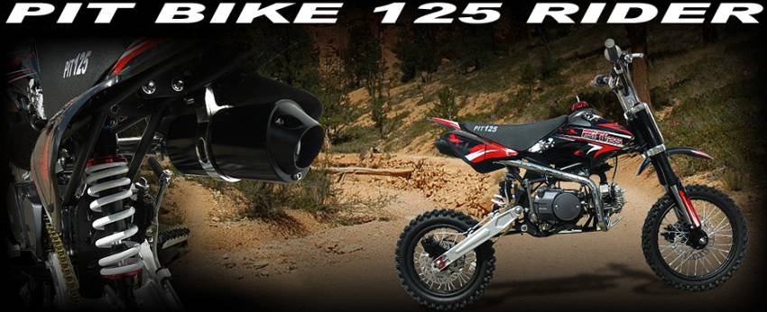 PIT BIKE 125 RIDER PAS&nbsp;CHER