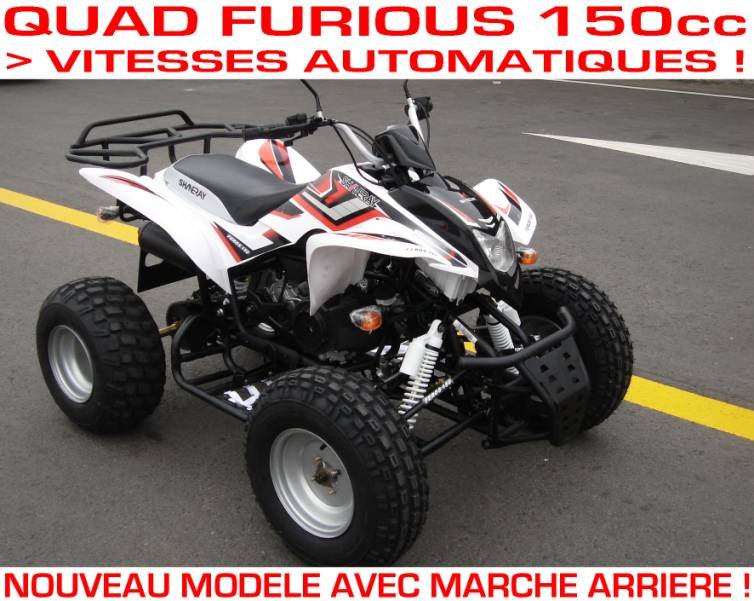 QUAD 150cc FURIOUS NOUVEAU MODELE