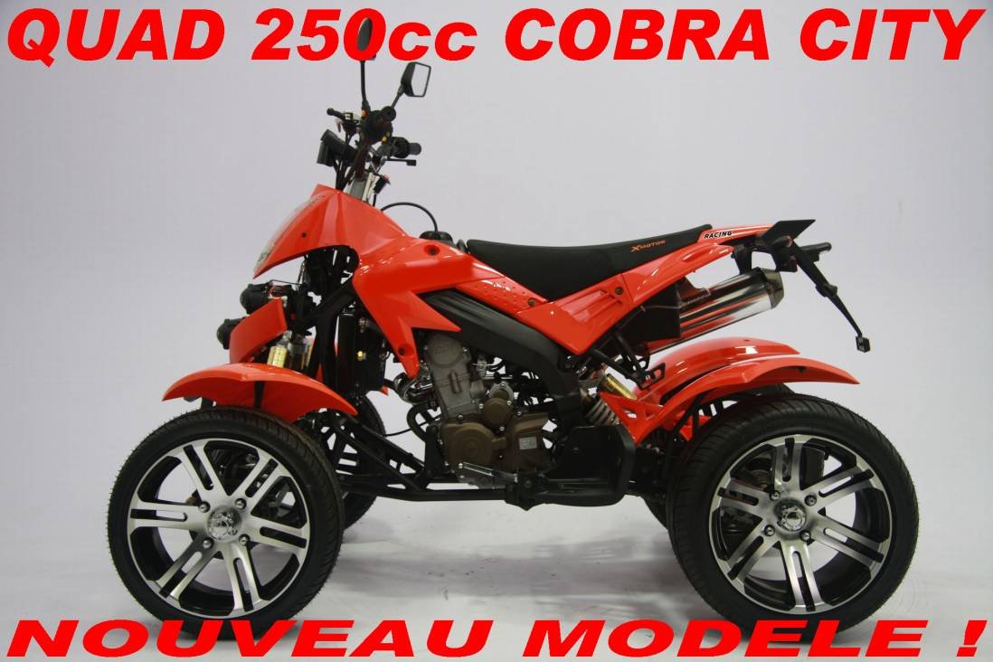 QUAD 250cc COBRA CITY PAS&nbsp;CHER