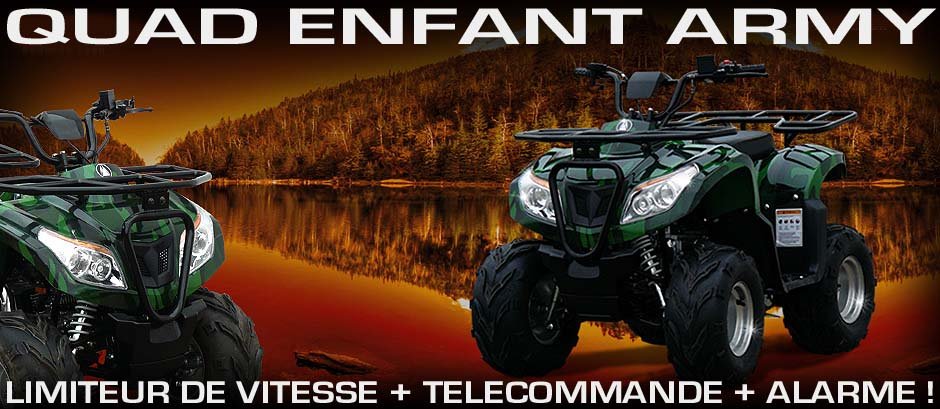 QUAD ENFANT ARMY PAS&nbsp;CHER