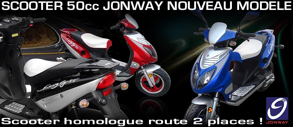 SCOOTER 50cc&nbsp;JONWAY PAS&nbsp;CHER