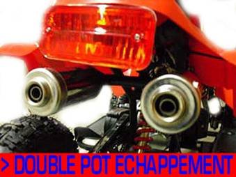 booster quad panthera double pot echappement