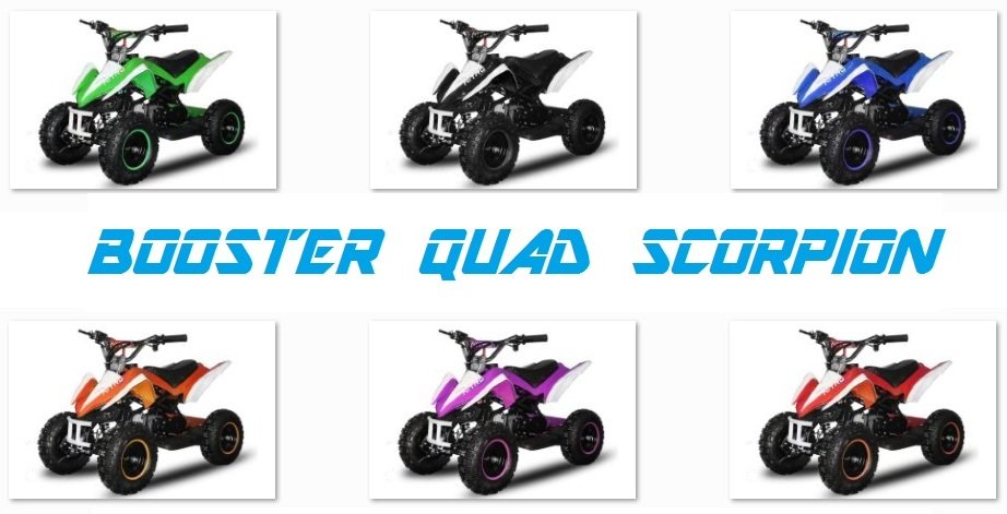 booster quad scorpion pas cher