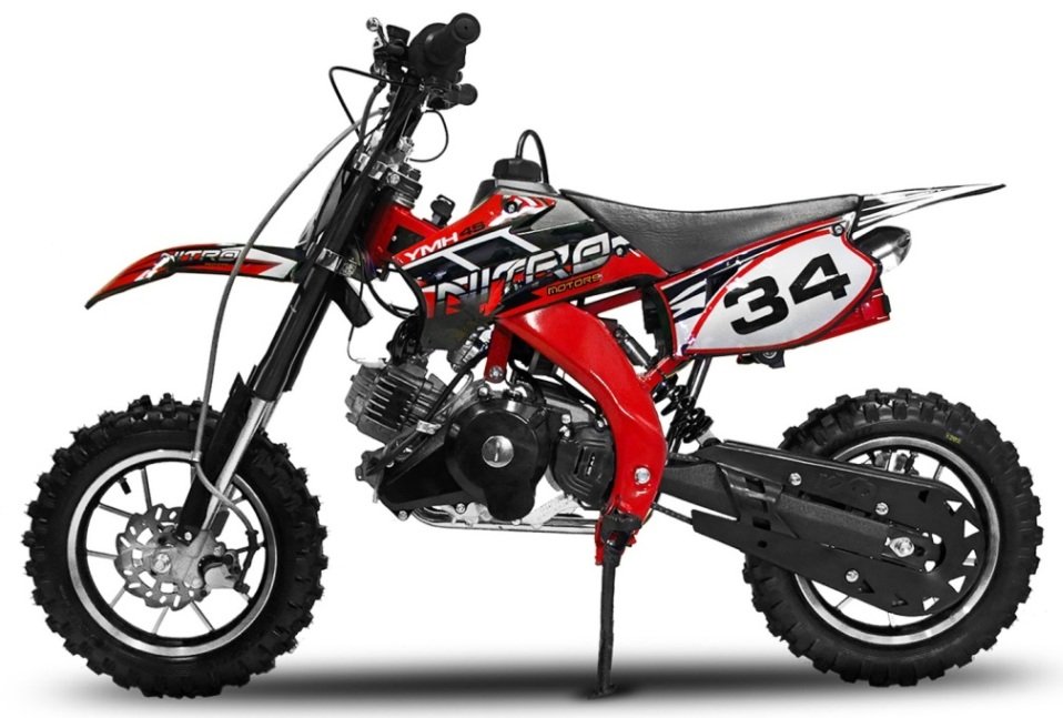 moto cross easy top 50cc new nouveau modele nitro motors