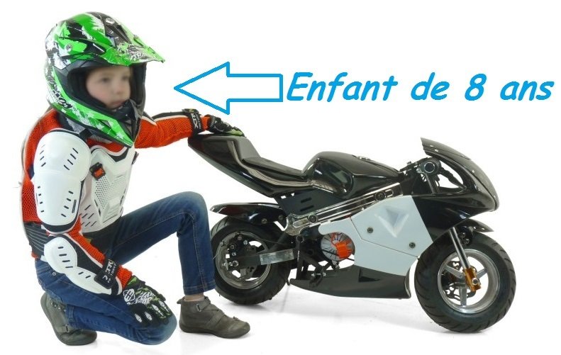 pocket bike electrique neo pour enfant