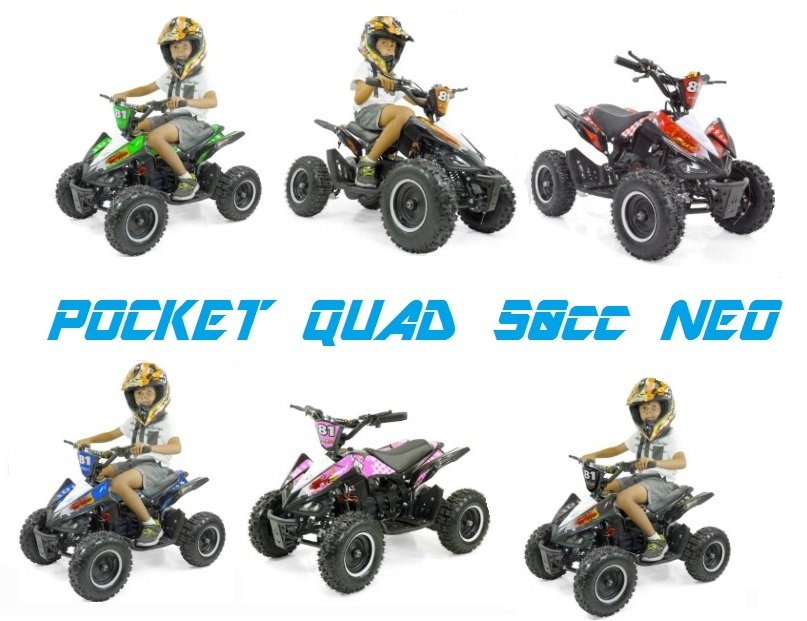 pocket quad 50cc neo quad enfant pas cher